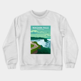 Niagara Falls State Park Travel Crewneck Sweatshirt